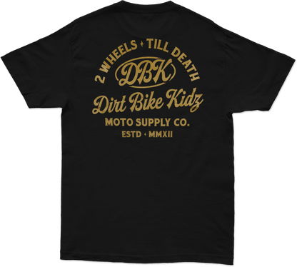 Gold Nugget Tee Black Md