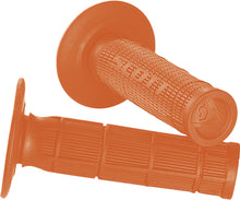 Radial Half Waffle Grips Orange 7/8"