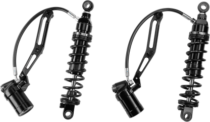 Touring Remote Res Shocks 14"Hvy Weight Billet Bracket