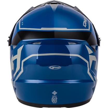 Mx 46 Compound Helmet Blue/Black/Grey Xl