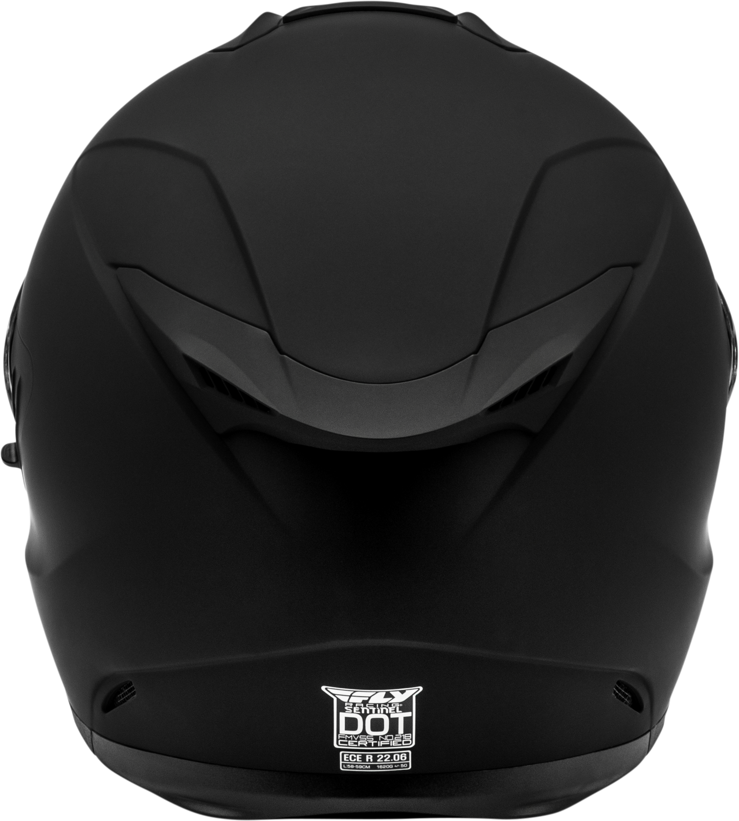 Sentinel Solid Helmet Matte Black Lg