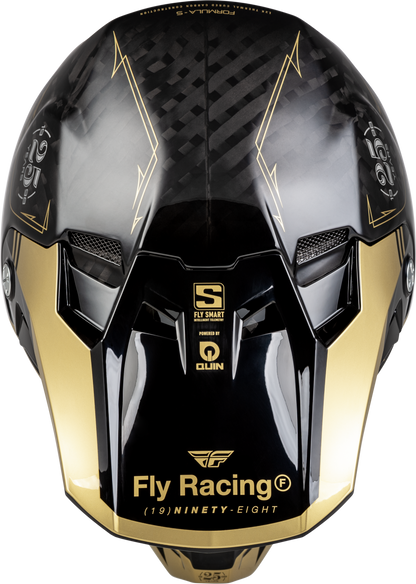 Formula S Carbon Legacy Helmet Black/Gold Sm