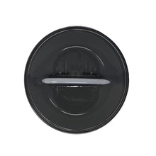 Classic Led Headlight 5.75" W/Drl Black