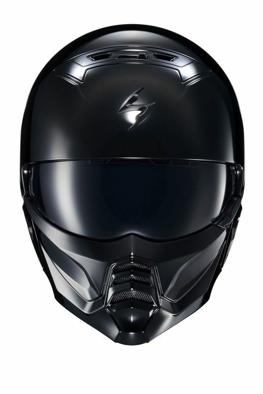 Covert 2 Open Face Helmet Gloss Black Xl