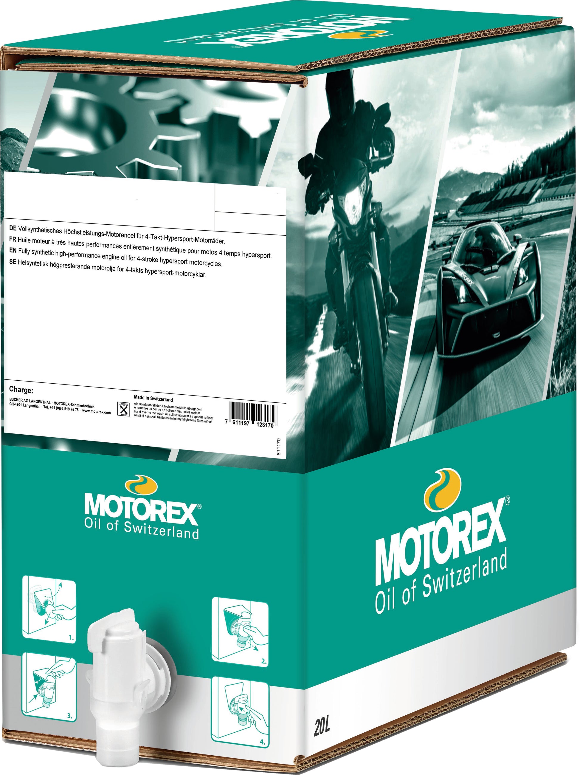 Top Speed 4t 15w50 20l Bib Full Synthetic