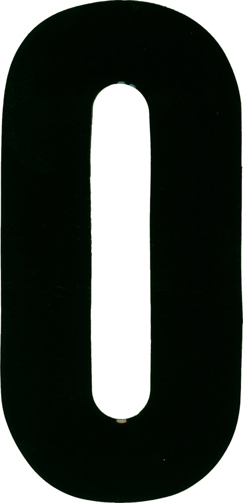 #0 7" Black Extreme Digits 3/Pk