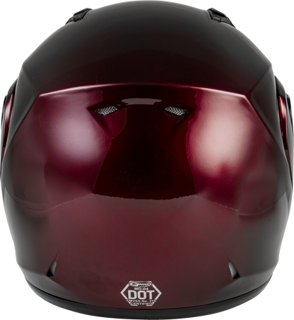 Md 04 Modular Helmet Wine Red Xs