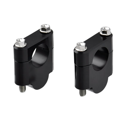 1 1/8" Handlebar Risers 30mm Black