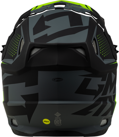 Mx 96 502 Helmet Matte Grey/Hi Viz Md
