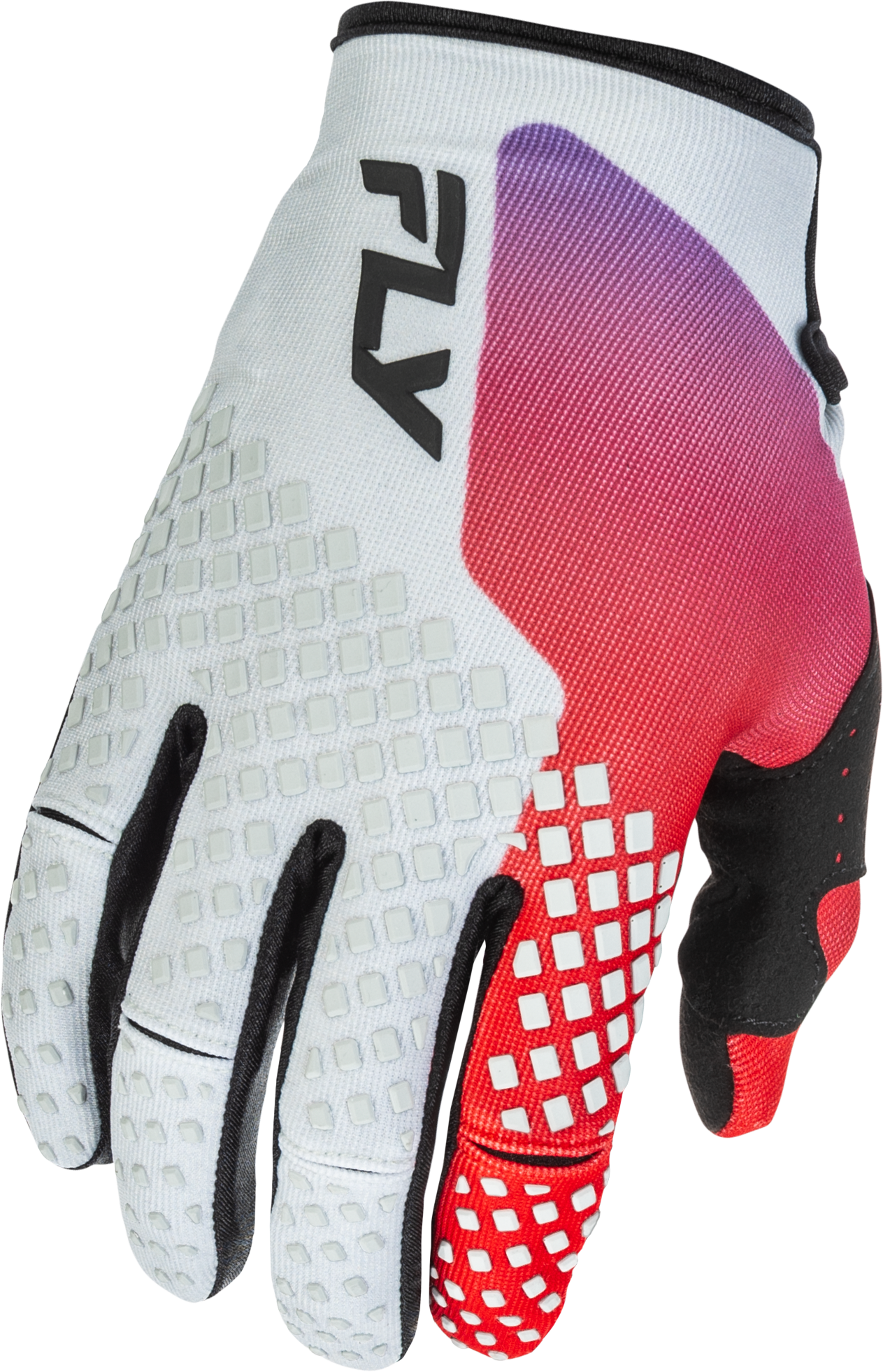 Kinetic Gloves Grey/Red/Purple/Black Md