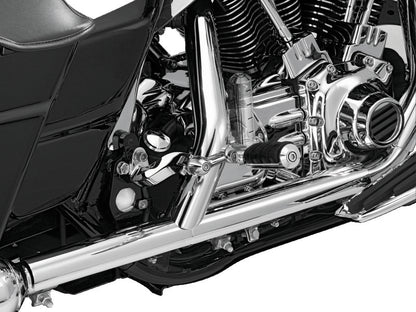 Kuryakyn 2in Adjustable Lockable Offsets With Male Mount Adapter Chrome