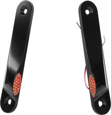 Led Front Signal Lights Flhx Flht W/O Spotlights Blk