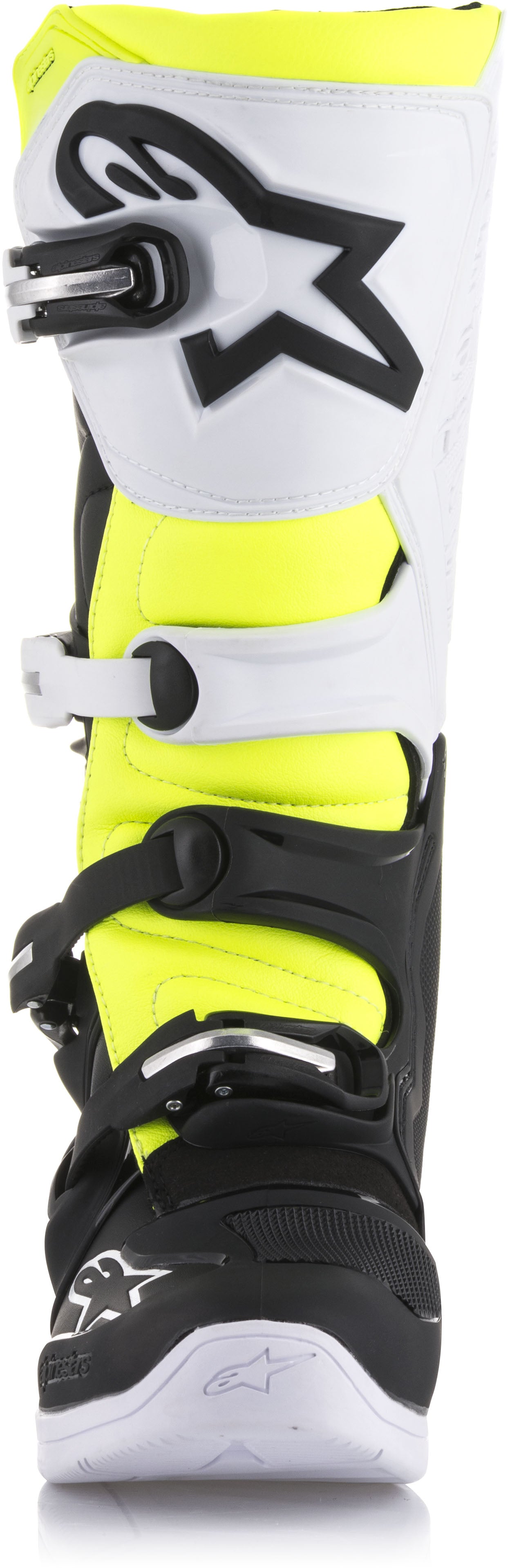 Tech 5 Boots Black/White/Yellow Sz 14