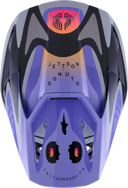 Jettson Sm3 Youth Helmet Gry/Purp/Blk Glossy Ym