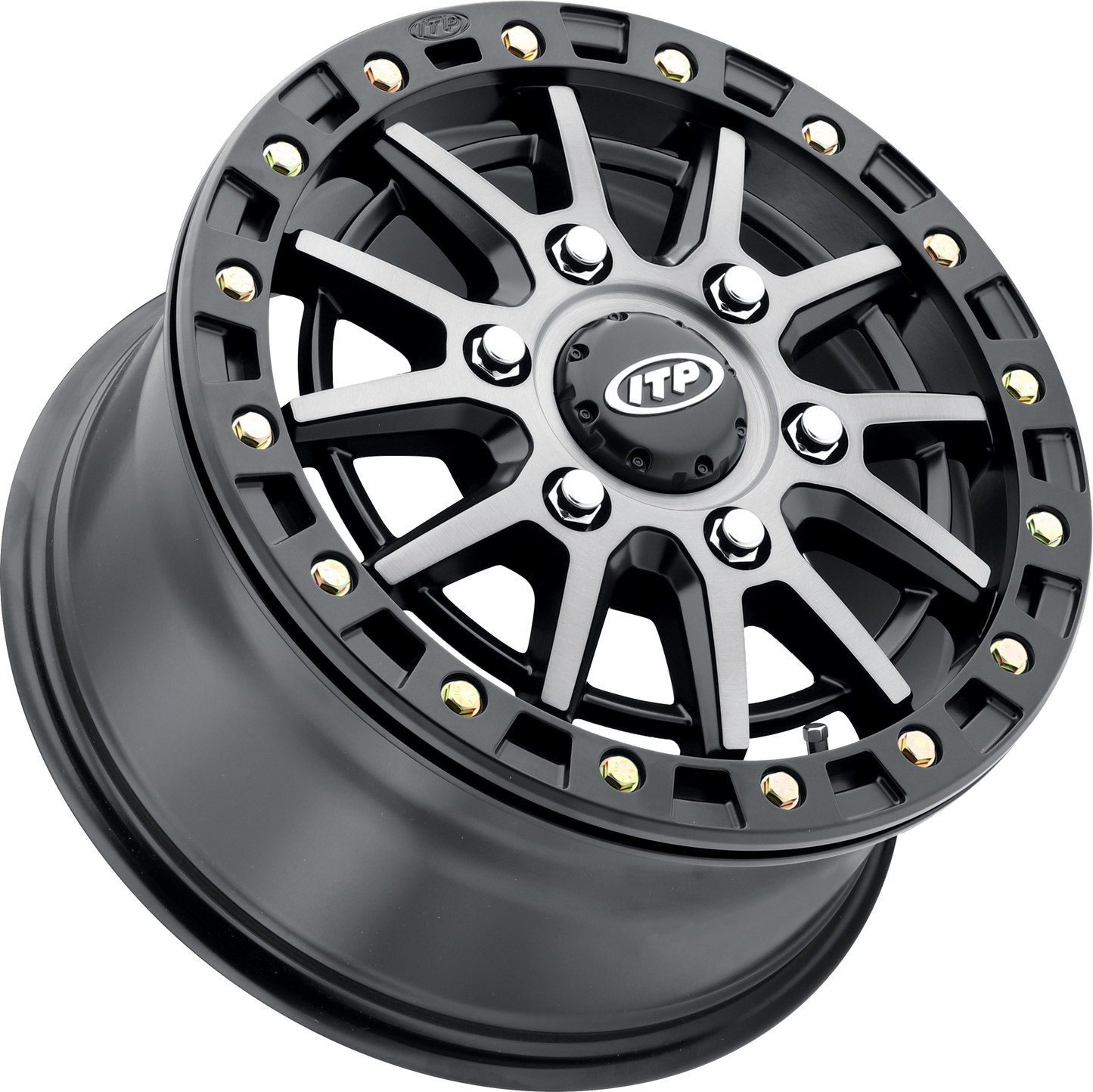 Sd10 Grey / Blk Ring 15x7 6/5.5 6+1