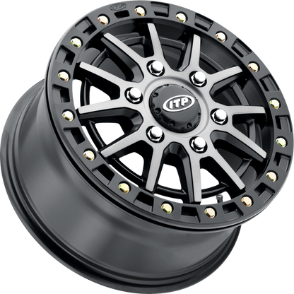 Sd10 Grey / Blk Ring 15x7 6/5.5 6+1