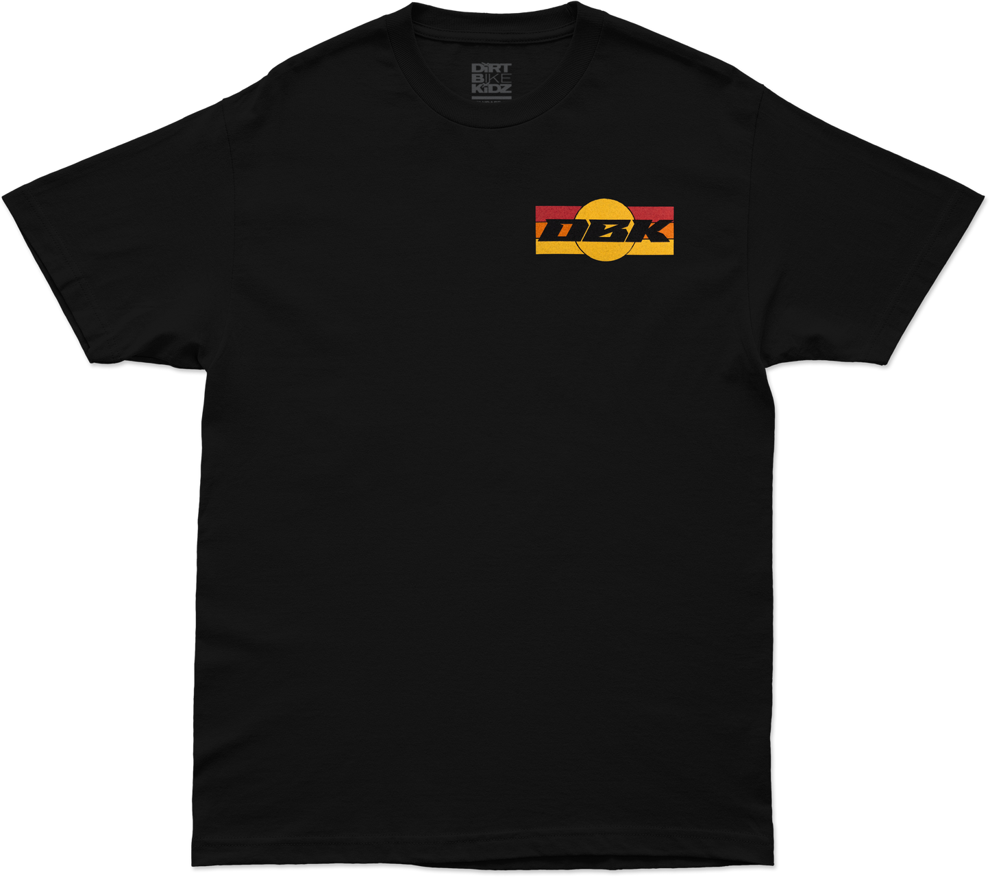 Sunday Stripe Tee Black Lg