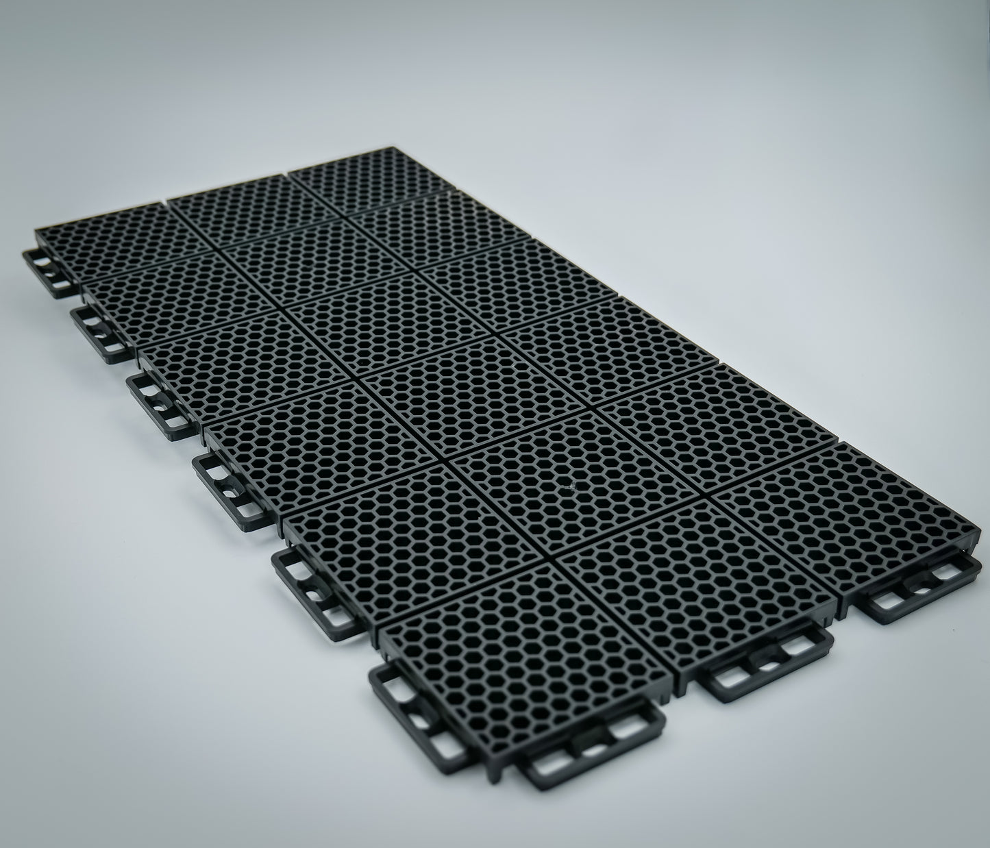 Protech Flooring Smooth Black 8 Pc