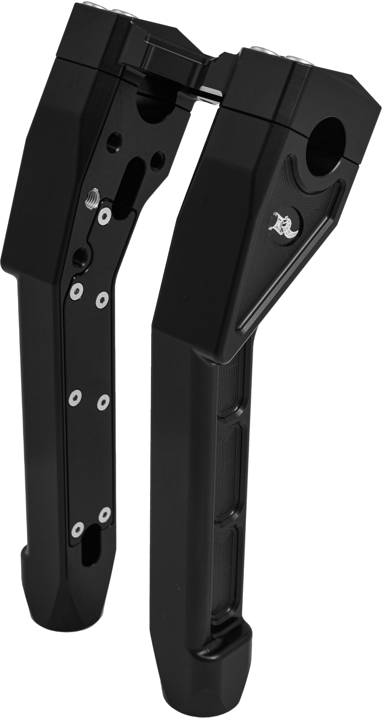 Nl 1" X Riser 10" Pull Back Black