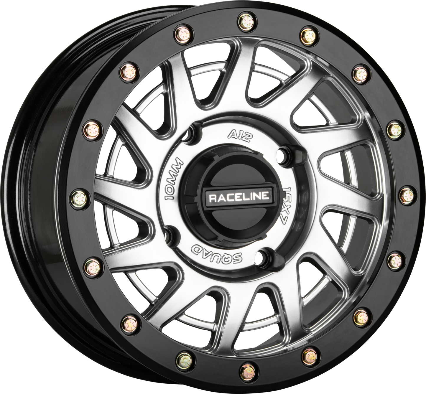 Squad Bdlk Wheel 15x7 4/137 5+2(+10mm) Hyper Silver