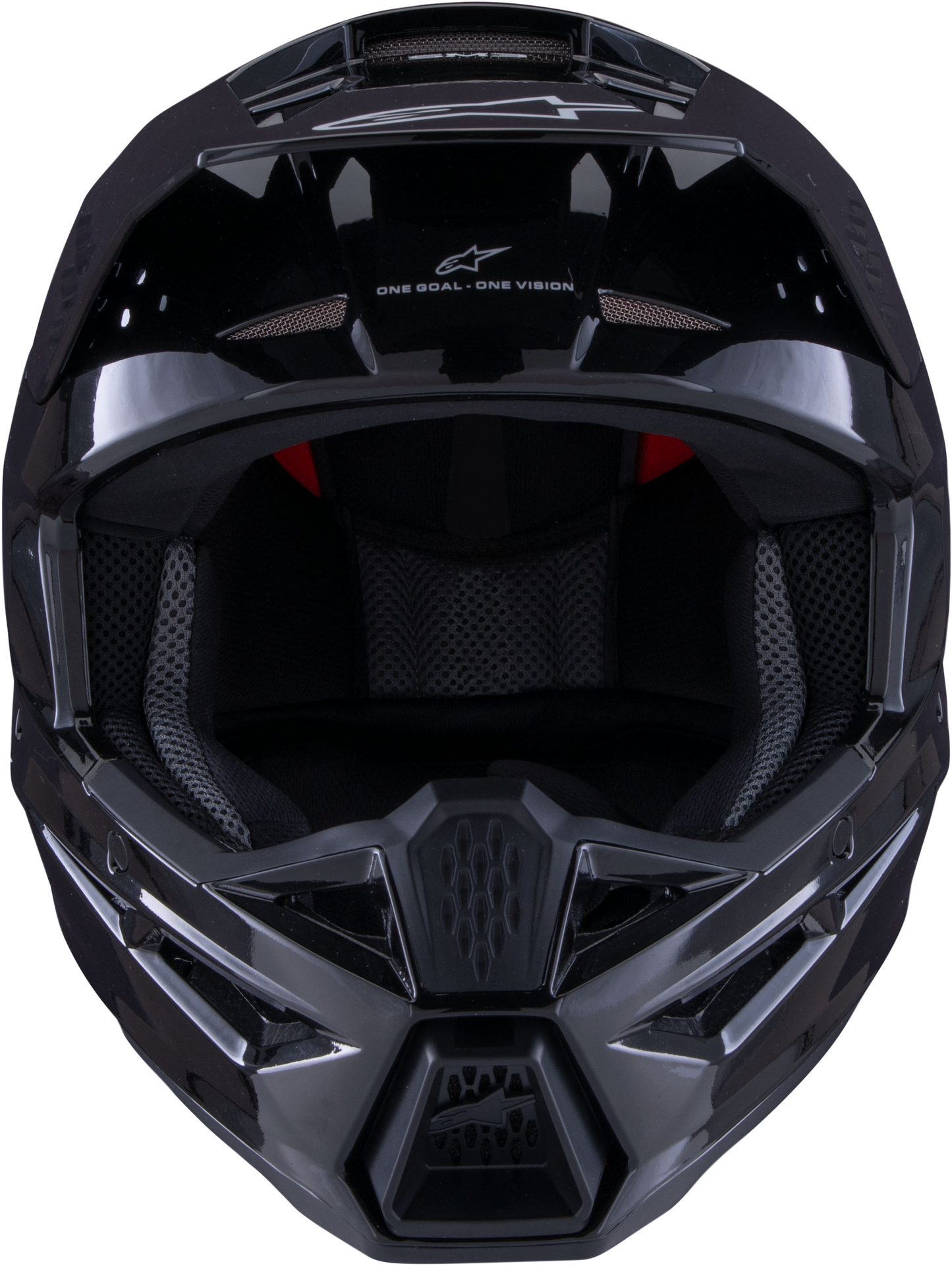 Sm3 Solid Helmet Black Glossy Md