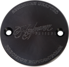 H/D Billet Timer Cover Black M8