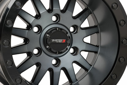 Sb8 Wheel 15x10 5+5 (0mm) 6/5.5 Matte Brushed Grey