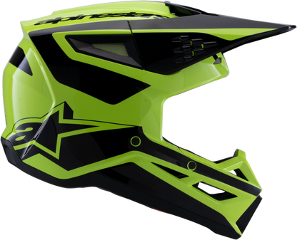 Sm3 Heat Helmet Yellow Fluo/Black Glossy 2x