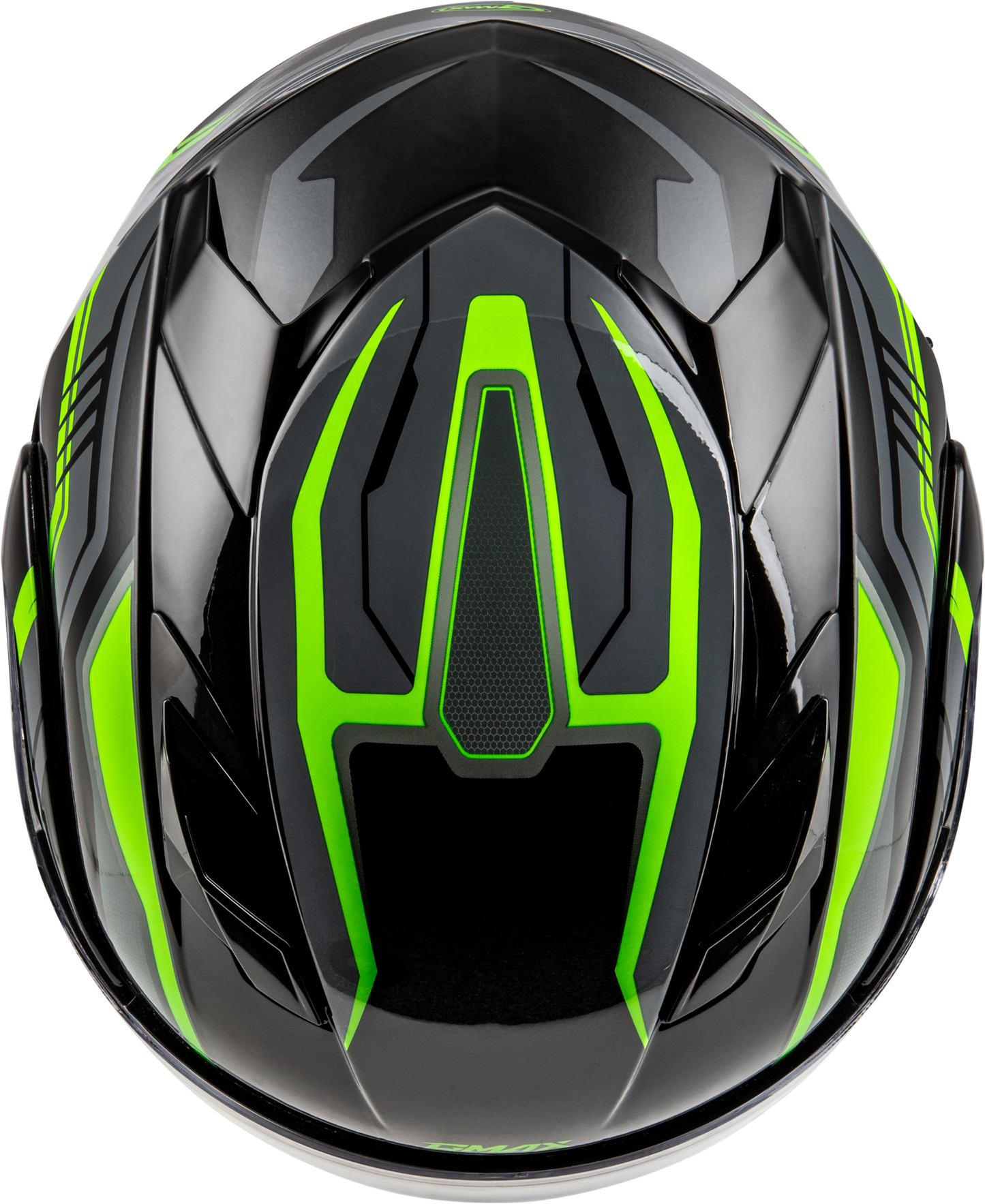 Md 01s Transistor Snow Helmet Black/Grey/Green Xs