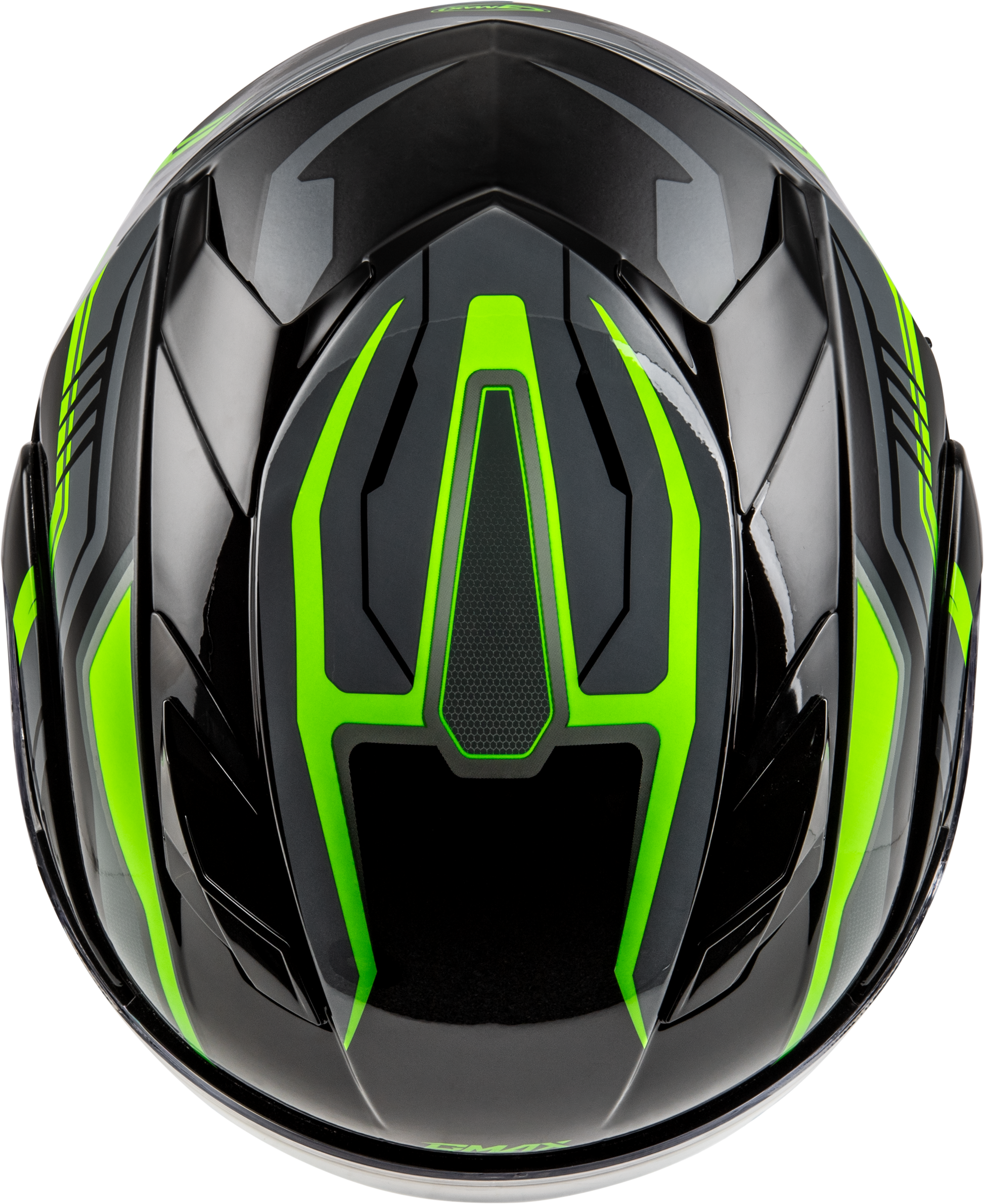 Md 01s Transistor Snow Helmet Black/Grey/Green Xs