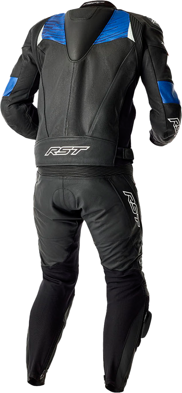 Tractech Evo D3o Jacket Blk/Blue Leather 3x