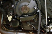 WOODCRAFT Yamaha FZ-10 (MT10) LHS Stator Cover Protector  Black Anodized  with Choice of Skid Plate