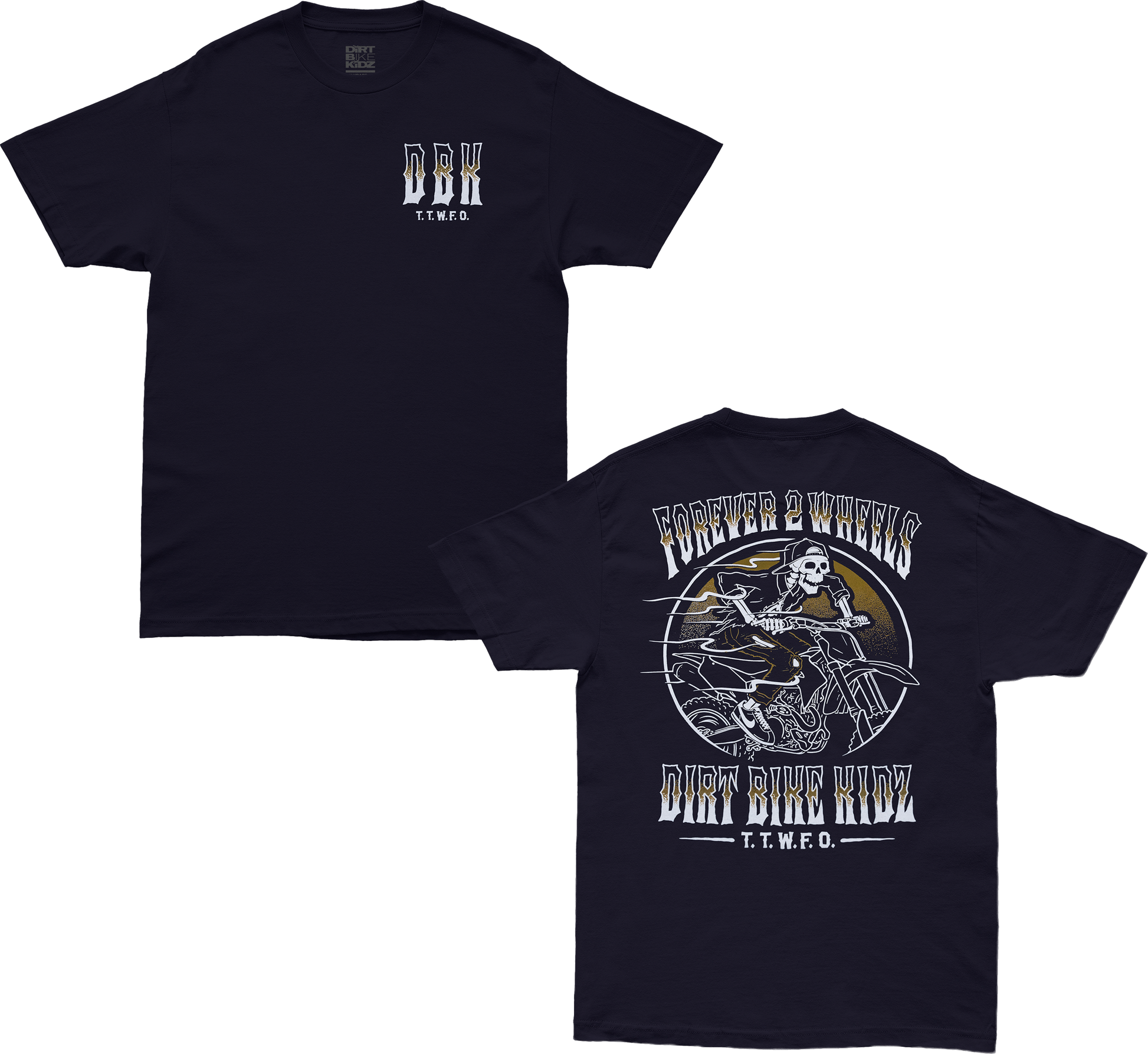 Ghost Rider Tee Navy Sm