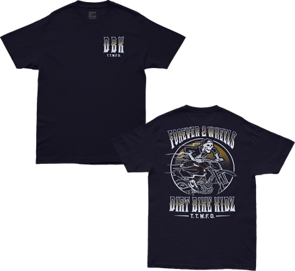 Ghost Rider Tee Navy Sm