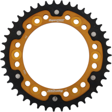 SUPERSPROX Stealth Rear Sprocket - 43 Tooth - Gold - Honda RST-1306-43-GLD