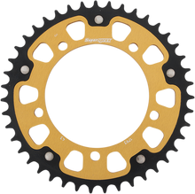 SUPERSPROX Stealth Rear Sprocket - 43 Tooth - Gold - Suzuki/Triumph RST-1793-43-GLD