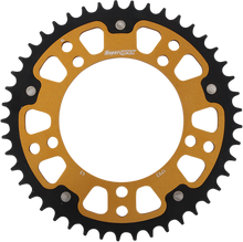 SUPERSPROX Stealth Rear Sprocket - 45 Tooth - Gold - Suzuki/Triumph RST-1793-45-GLD