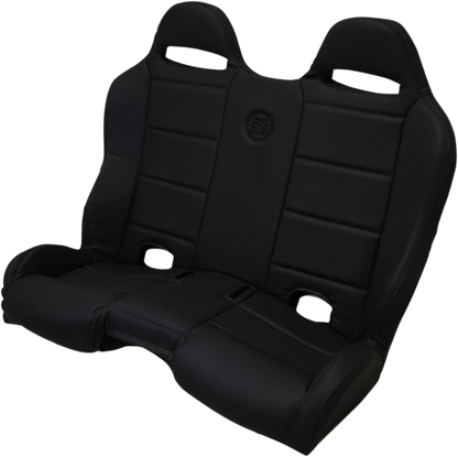 BS SAND Performance Bench Seat - Straight - Black - Polaris '14-'20 PEBEBKSTR