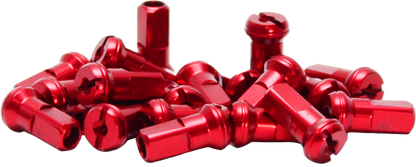 Spoke Nipples Red