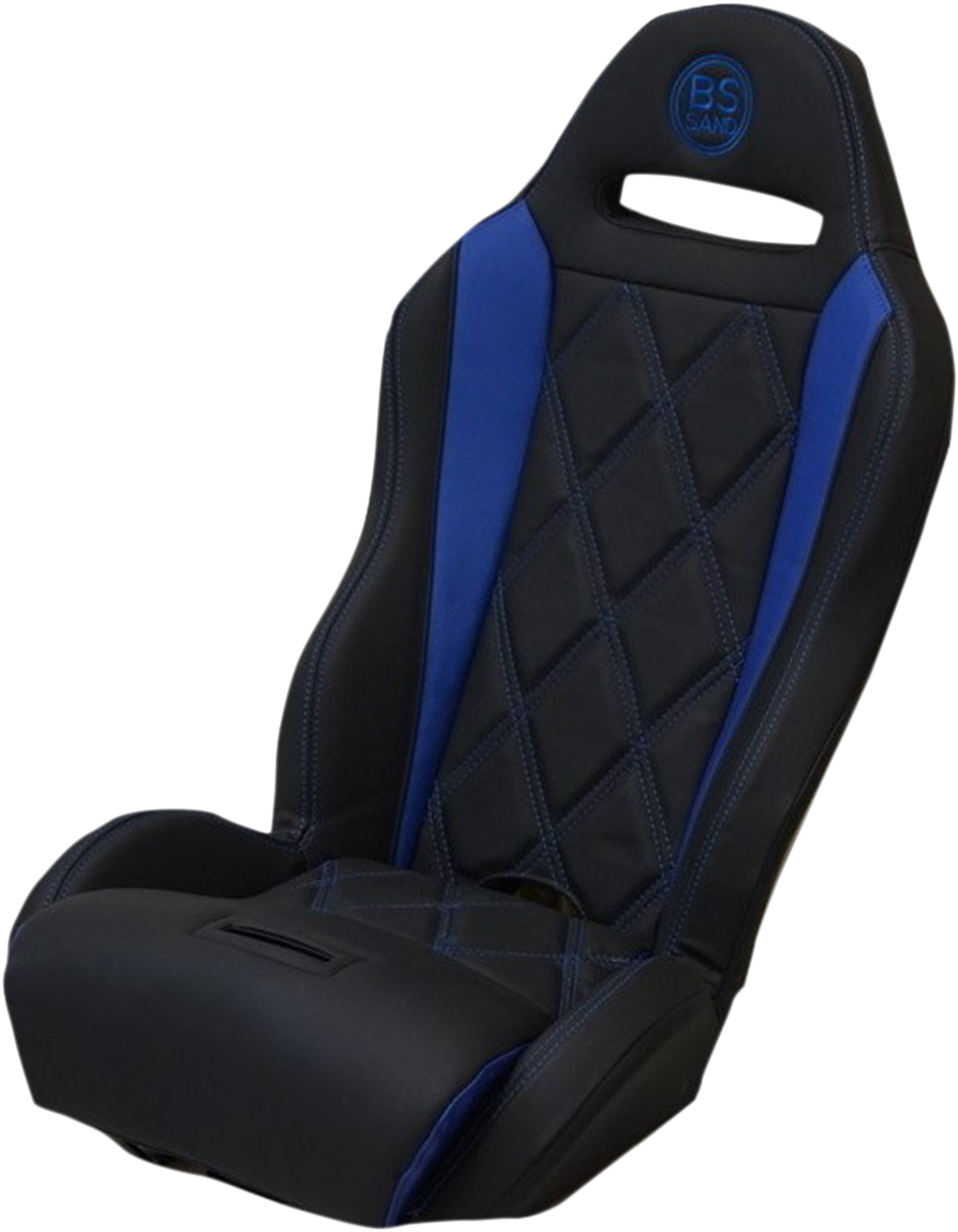 BS SAND Performance Seat - Big Diamond - Black/Blue - Arctic Cat/Can-Am/Yamaha '13-'20 PEBUBLBDC
