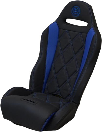 BS SAND Performance Seat - Big Diamond - Black/Blue - Arctic Cat/Can-Am/Yamaha '13-'20 PEBUBLBDC