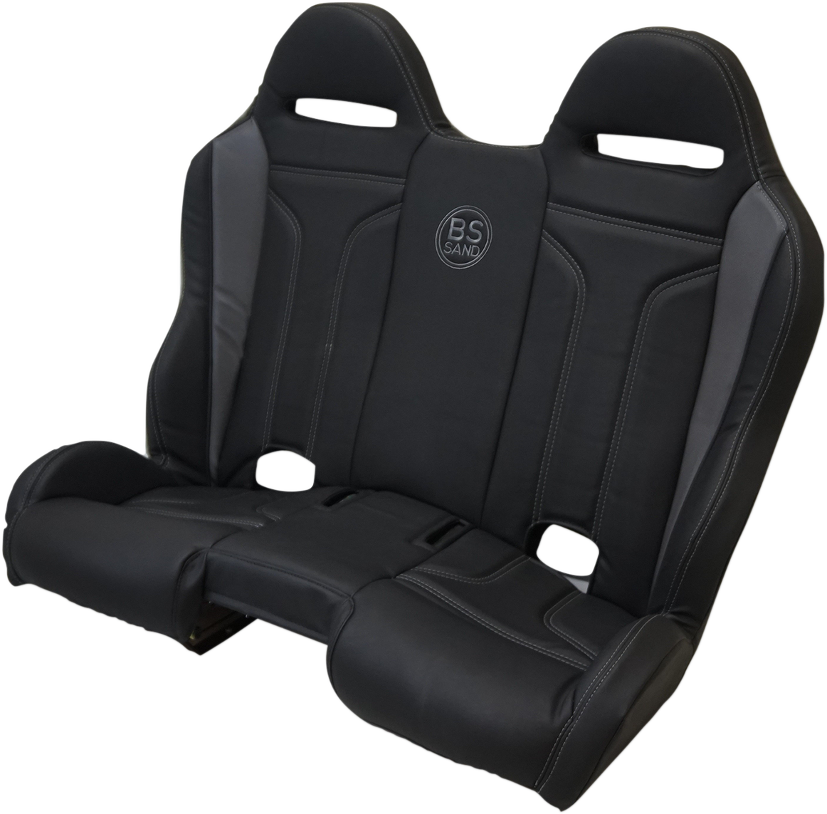 BS SAND Performance Bench Seat - Black/Gray - Maverick X3 '16-'20 PEBEGYDTX