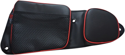 BS SAND Door Bag - Front - Black/Red RZRDBFTRD