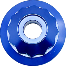PAUL YAFFE BAGGER NATION Steering Stem Nut - Blue PYO:12PSK-18L-BE