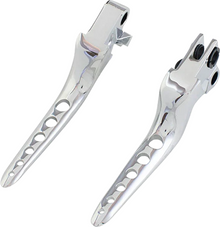 PAUL YAFFE BAGGER NATION Racing Hand Levers - Chrome PYO:RL-07E-C