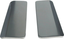 PAUL YAFFE BAGGER NATION Saddlebag Skid Plates - Silver PYO:SBSP