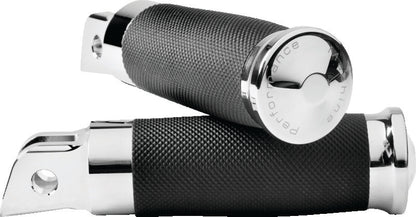 Performance Machine Footpegs Contour Rider - Chrome