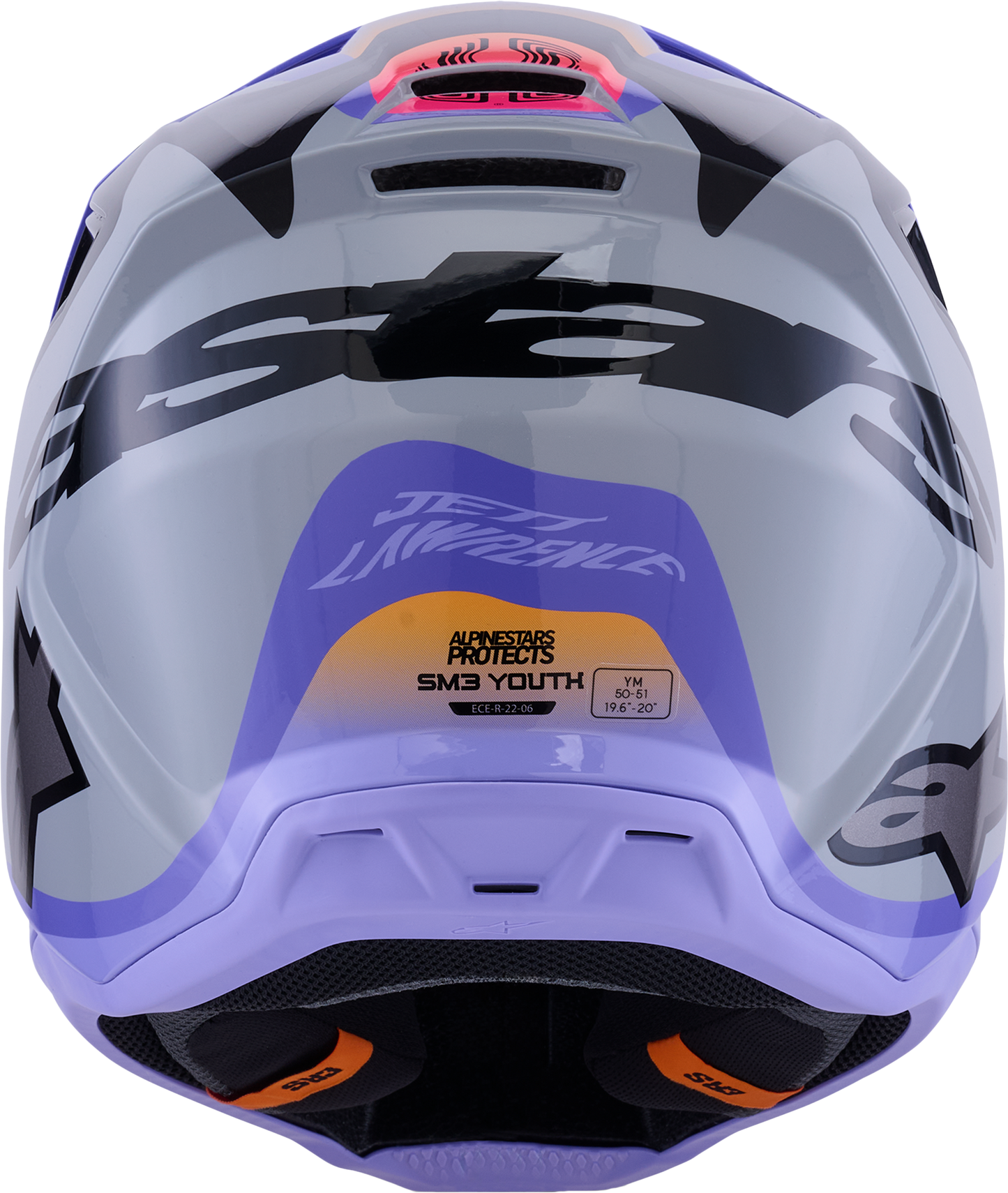 Jettson Sm3 Helmet Gry/Purp/Blk Glossy 2x