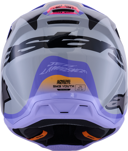 Jettson Sm3 Helmet Gry/Purp/Blk Glossy 2x