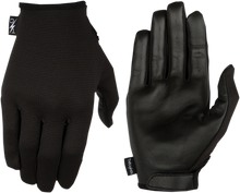 THRASHIN SUPPLY CO. Stealth Leather Palm Gloves - Black -Medium SLG-01-009